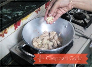 garlic after chicken