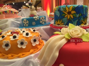 Cakes at the Rich Gourmet Guide Event